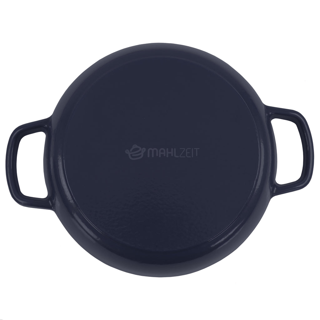 Brottopf Set, 6,4 Liter, Gusseisen, emailliert, inkl. Brotschlinge und Untersetzer
