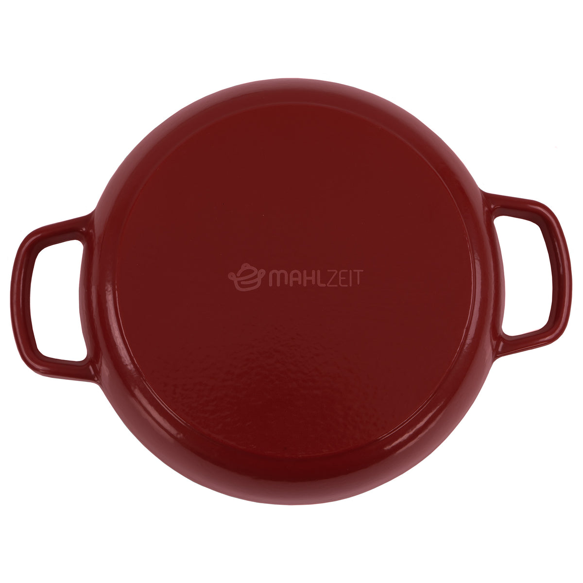 Brottopf Set, 6,4 Liter, Gusseisen, emailliert, inkl. Brotschlinge und Untersetzer