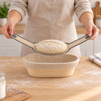 Brottopf Set, Gusseisen, pre-seasoned, inkl. Brotschlinge, Gärkörbchen und Zubehör