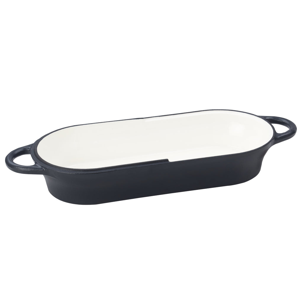 Brottopf Set, 4,5 Liter, Gusseisen, emailliert, inkl. Brotschlinge