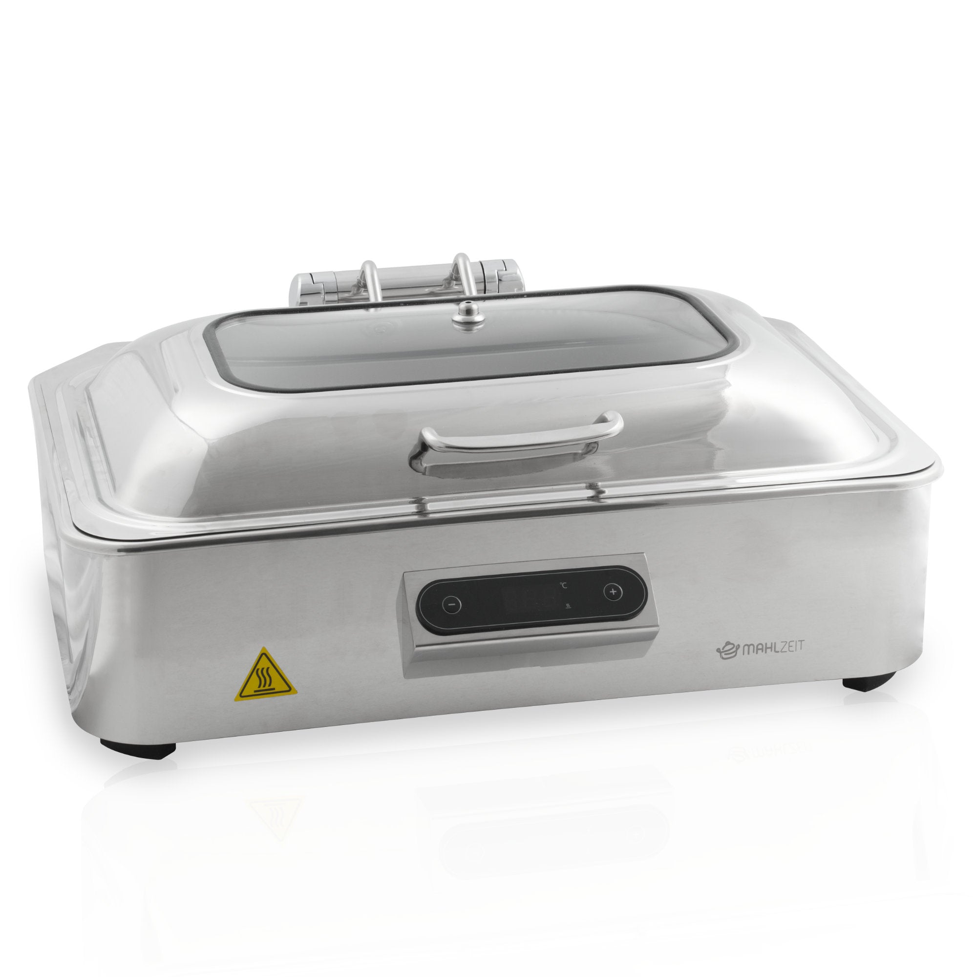 Chafing dish, stainless steel, 9.5 liters, incl. display and lid