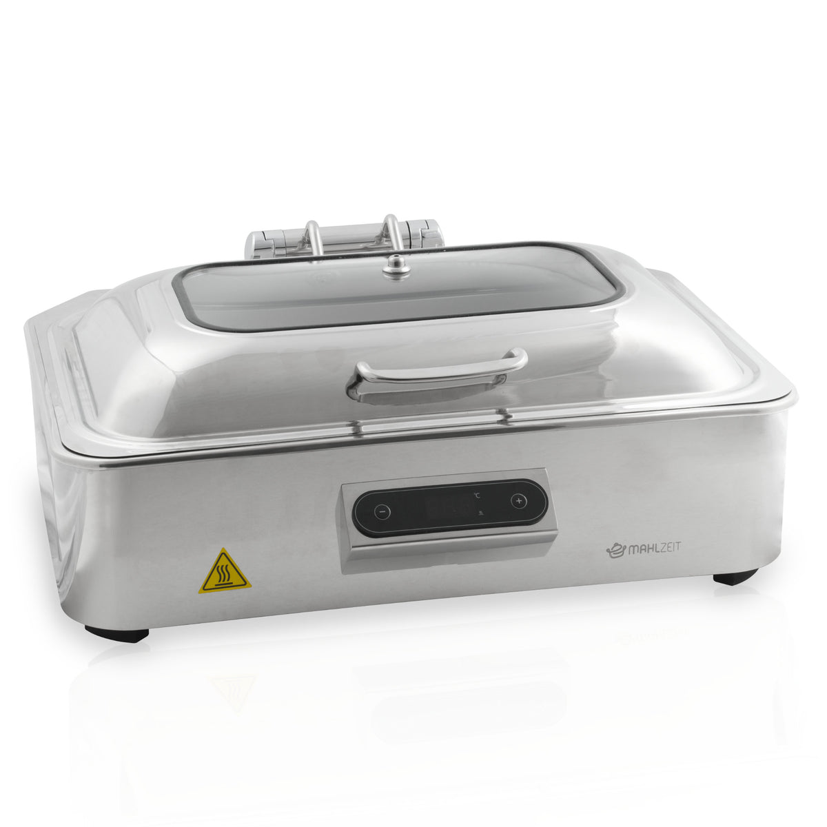 Chafing dish, stainless steel, 9.5 liters, incl. display and lid