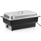 Chafing Dish, stainless steel, 8 litre, with lid