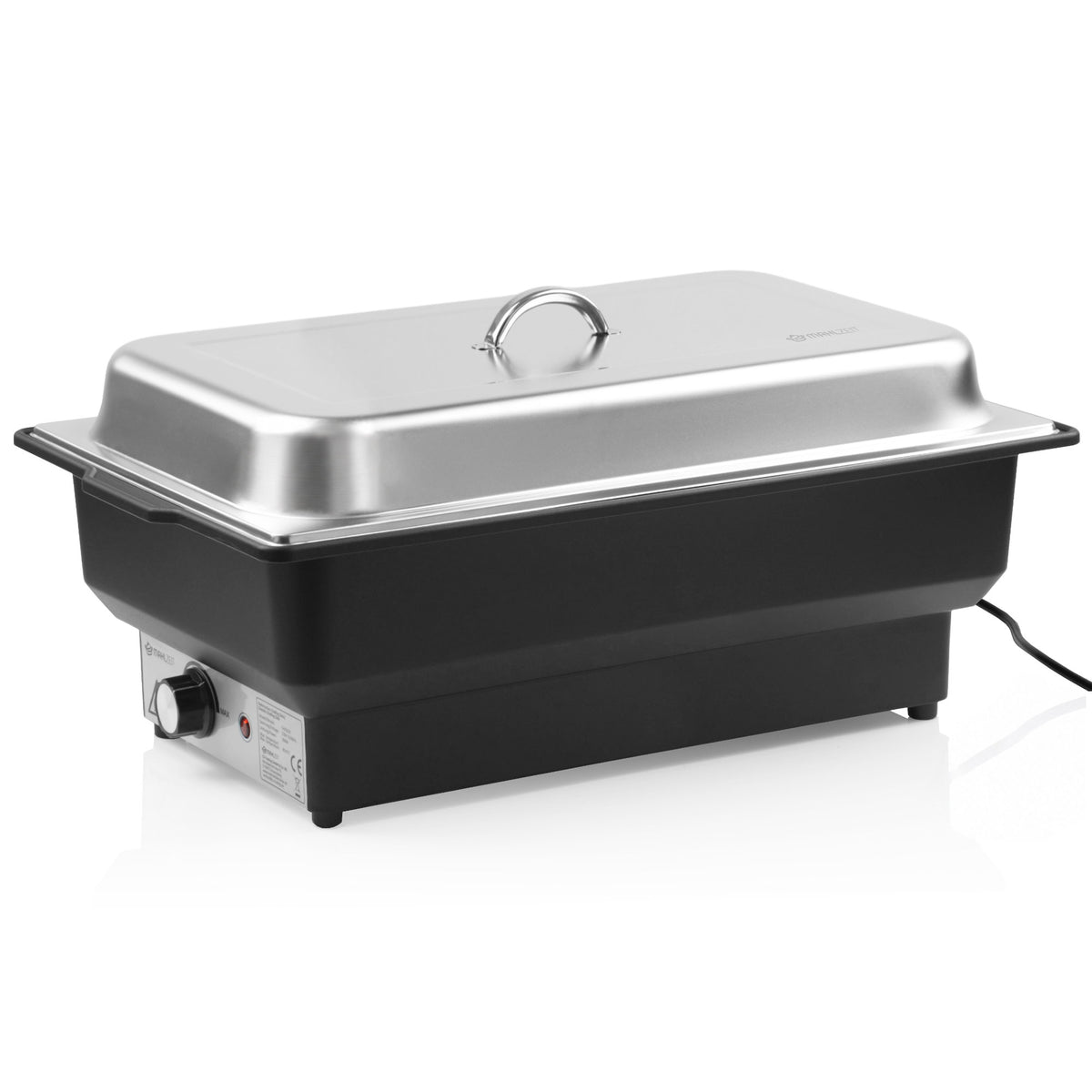Chafing Dish, stainless steel, 8 litre, with lid