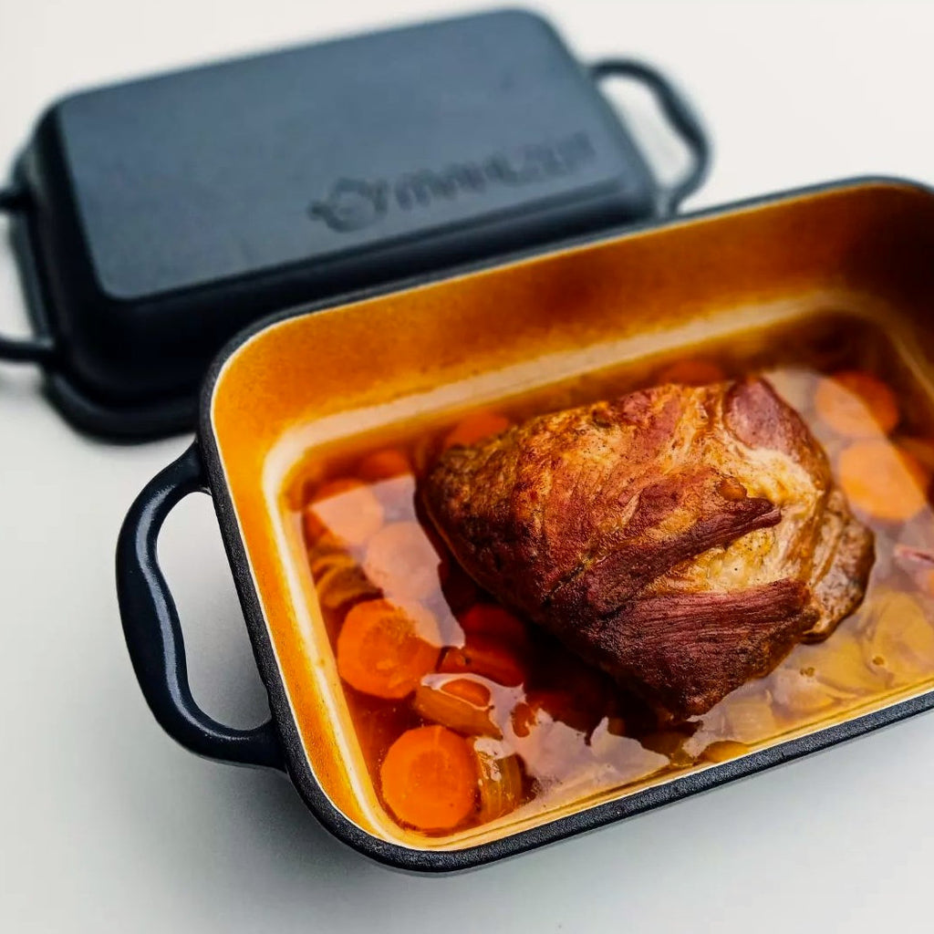 Cocotte, 4,8 litres, fonte émaillée, couvercle inclus