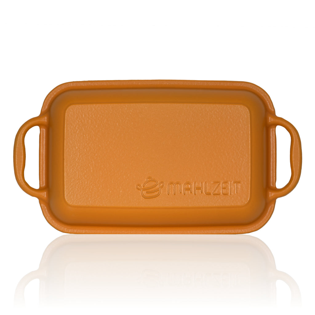 Roaster set, 3-piece, cast iron, enamelled