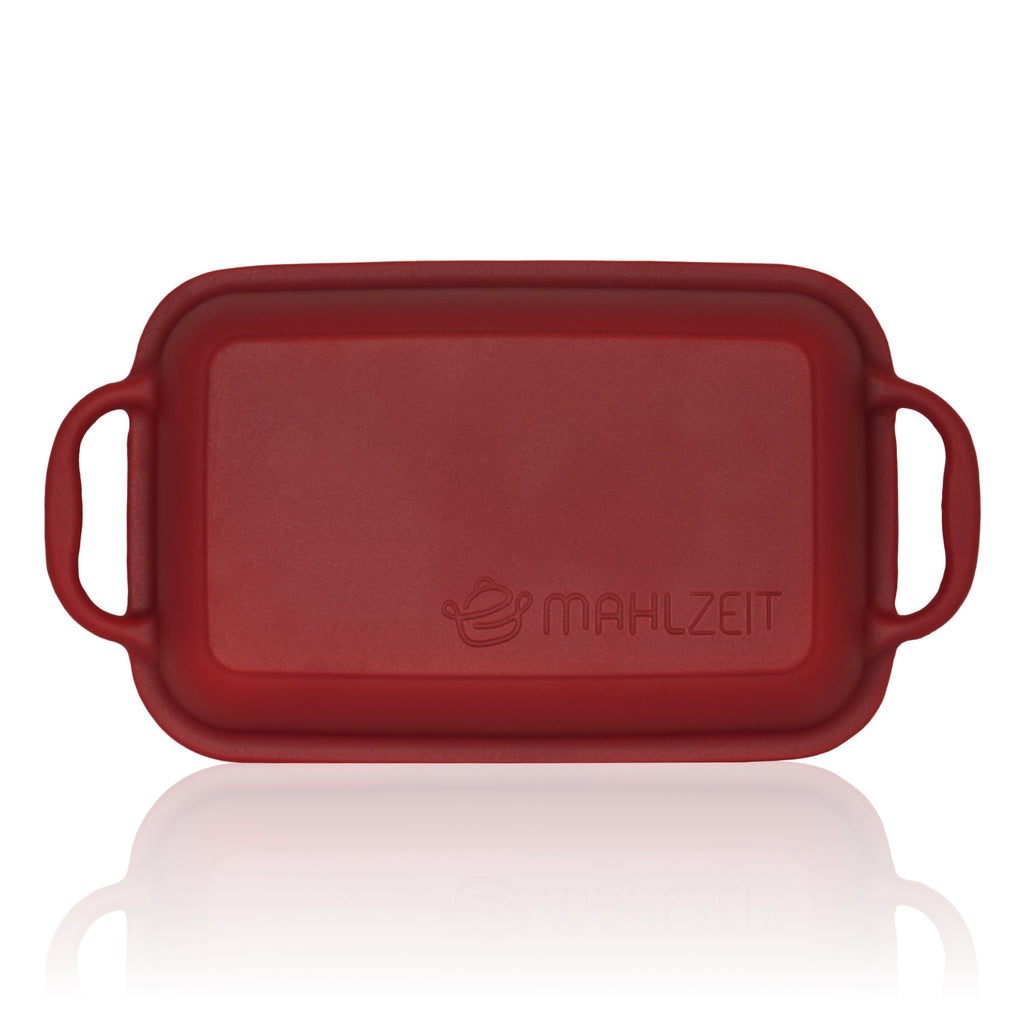 Roaster set, 3-piece, cast iron, enamelled