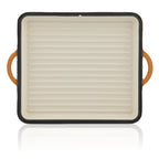 Roaster, 10.5 liters, cast iron, enameled, incl. lid