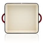 Roaster, 10.5 liters, cast iron, enameled, incl. lid