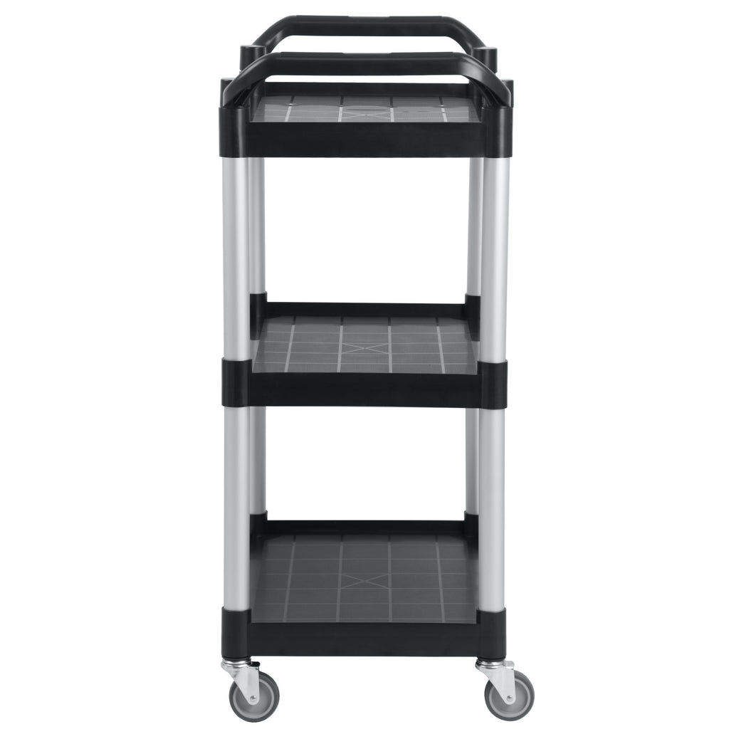 Chariot de service, jusqu'à 150 kg, à roulettes, 3 niveaux