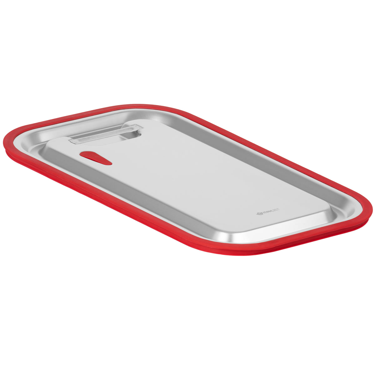 Lid for GN containers, stainless steel, with silicone edge