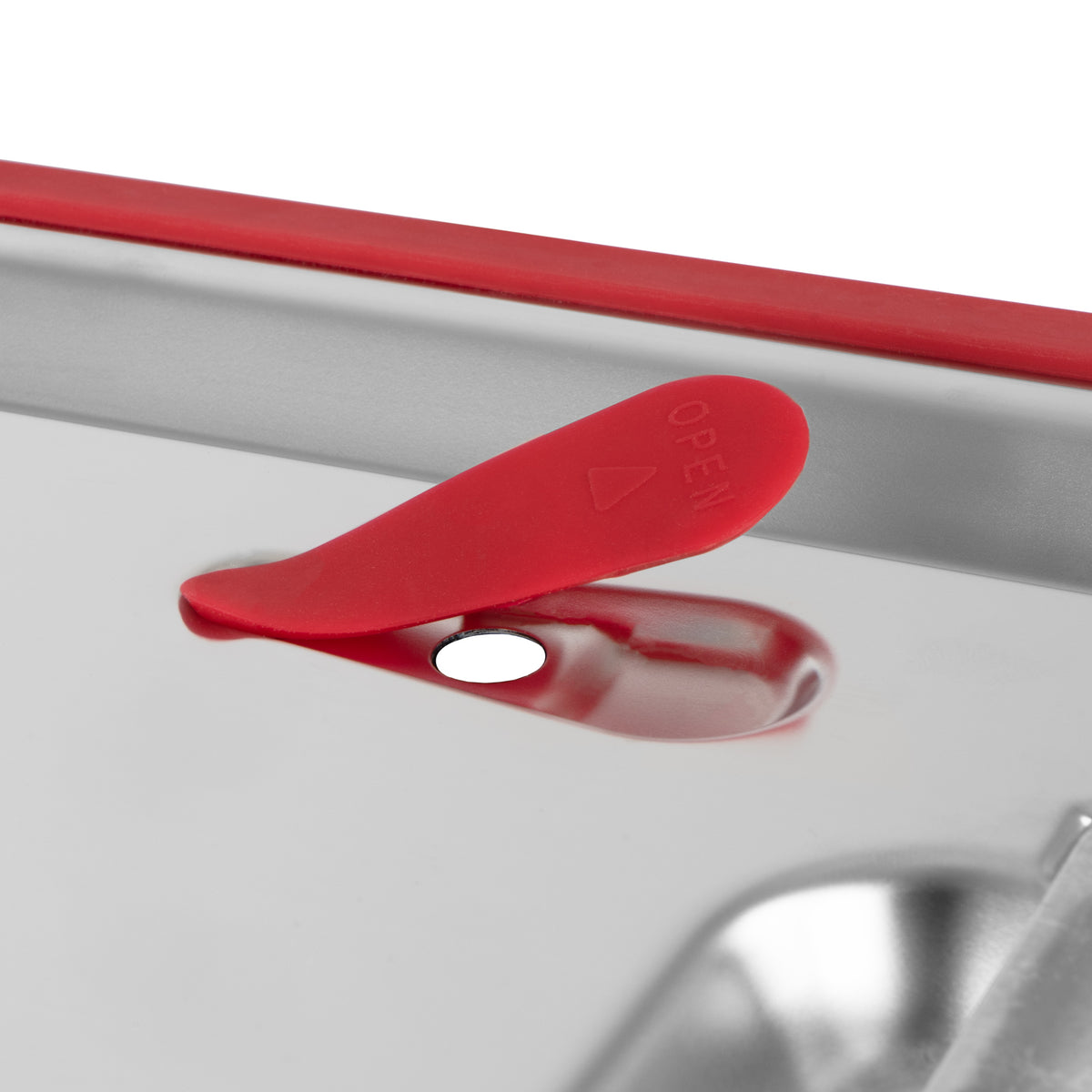 Lid for GN containers, stainless steel, with silicone edge