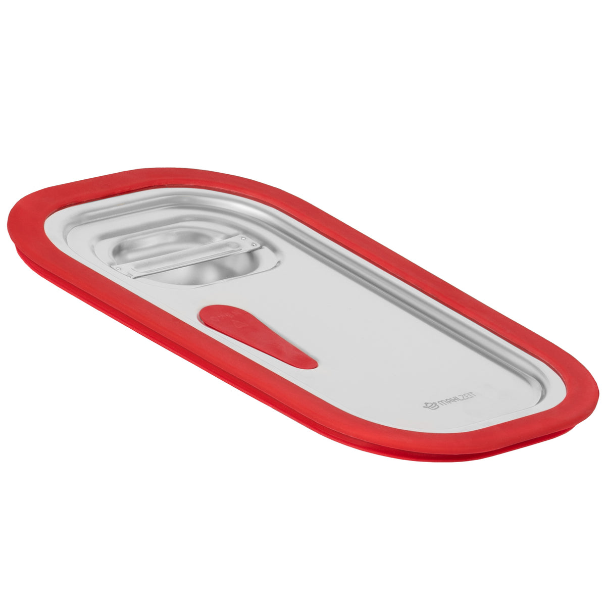 Lid for GN containers, stainless steel, with silicone edge