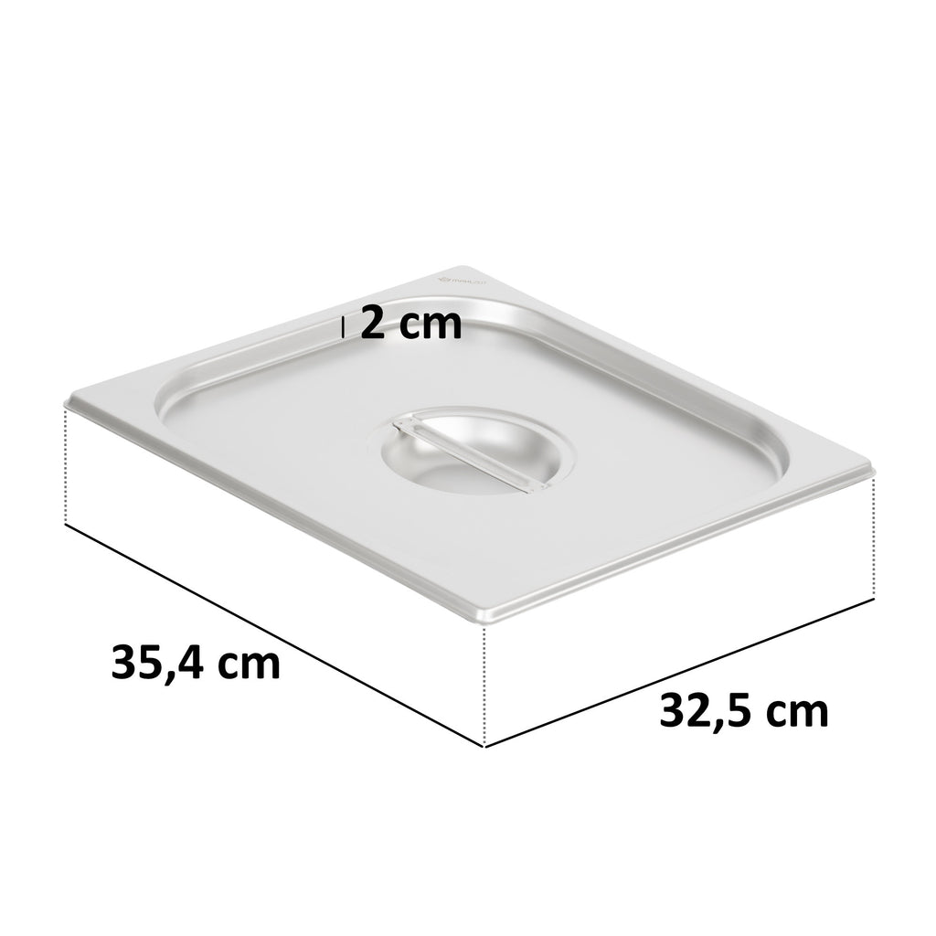 Deckel für GN Behälter, Edelstahl