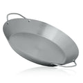Paella pan, Ø 35 cm, stainless steel, 6 servings, with handles