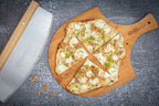 Pizza set, 3-piece, 40 x 30 cm pizza stone, incl. peel and cutter