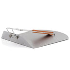 Pizza peel, stainless steel, bamboo handle