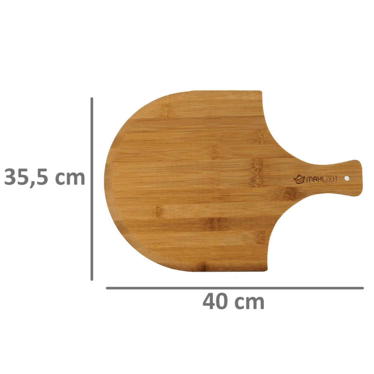 Pizza peel, bamboo wood, 28.5 x 40 cm