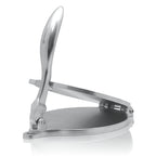 Tortilla press, Ø 20 cm, aluminum, incl. baking paper