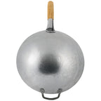 Wok Pfanne, Ø 35 cm, Stahl, mit rundem Boden