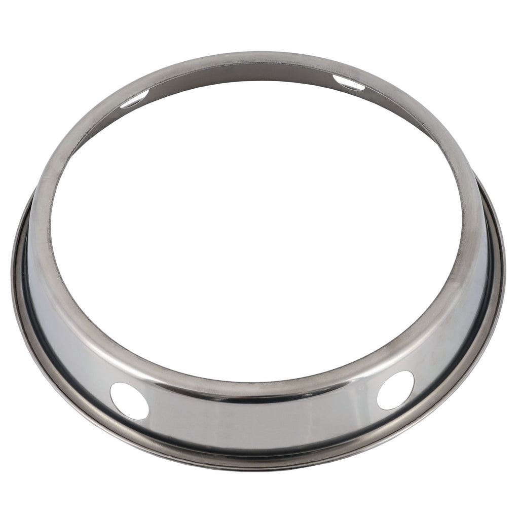 Wok Ring für Woks, Ø 19,5 cm, Edelstahl, mit rundem Boden