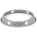 Wok Ring für Woks, Ø 19,5 cm, Edelstahl, mit rundem Boden