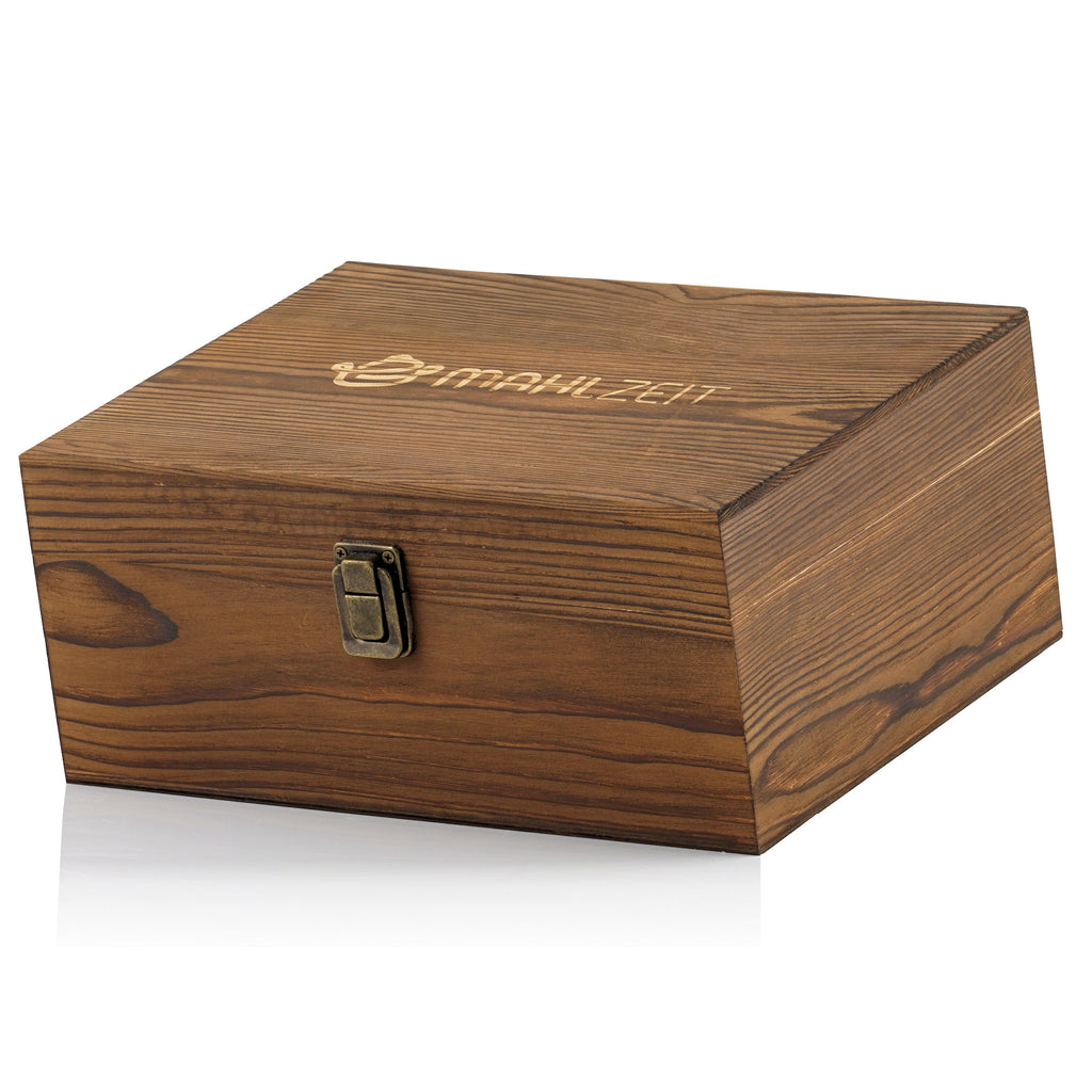 Whisky Set, 13-piece, incl. whisky stones and glasses in a wooden box