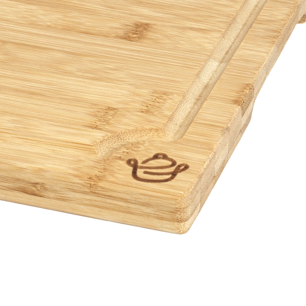 Planche à découper, bambou, 40 x 30 x 2 cm