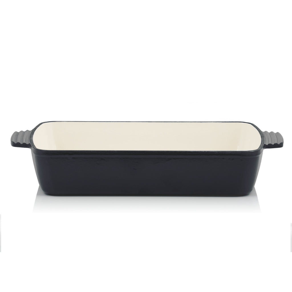 Set de cuisson, 3 pièces, fonte émaillée, couvercle de poêle inclus