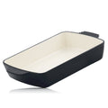 Plat à gratin, rectangulaire, fonte, compatible induction