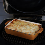 Plat à gratin, rectangulaire, fonte, compatible induction