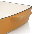 Plat à gratin, rectangulaire, fonte, compatible induction