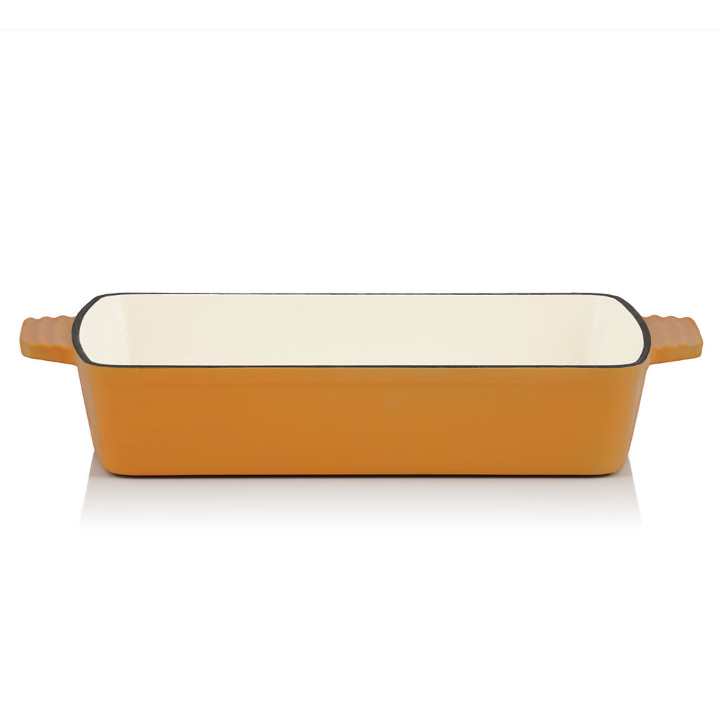 Plat à gratin, rectangulaire, fonte, compatible induction