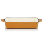 Plat à gratin, rectangulaire, fonte, compatible induction