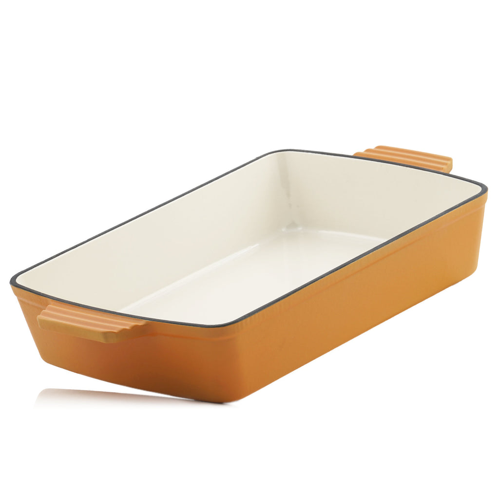 Set de cuisson, 3 pièces, fonte émaillée, couvercle de poêle inclus