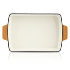 Plat à gratin, rectangulaire, fonte, compatible induction