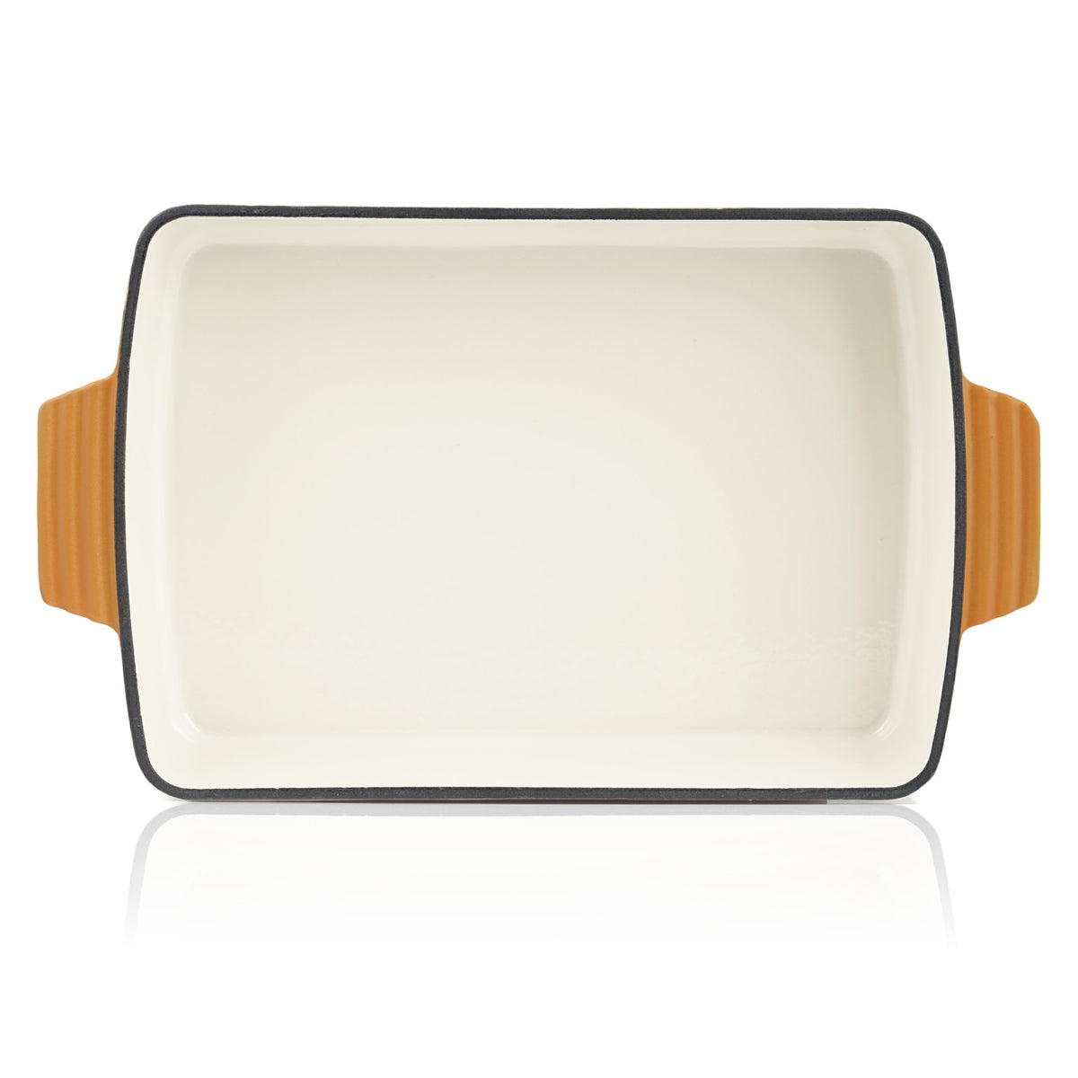 Plat à gratin, rectangulaire, fonte, compatible induction