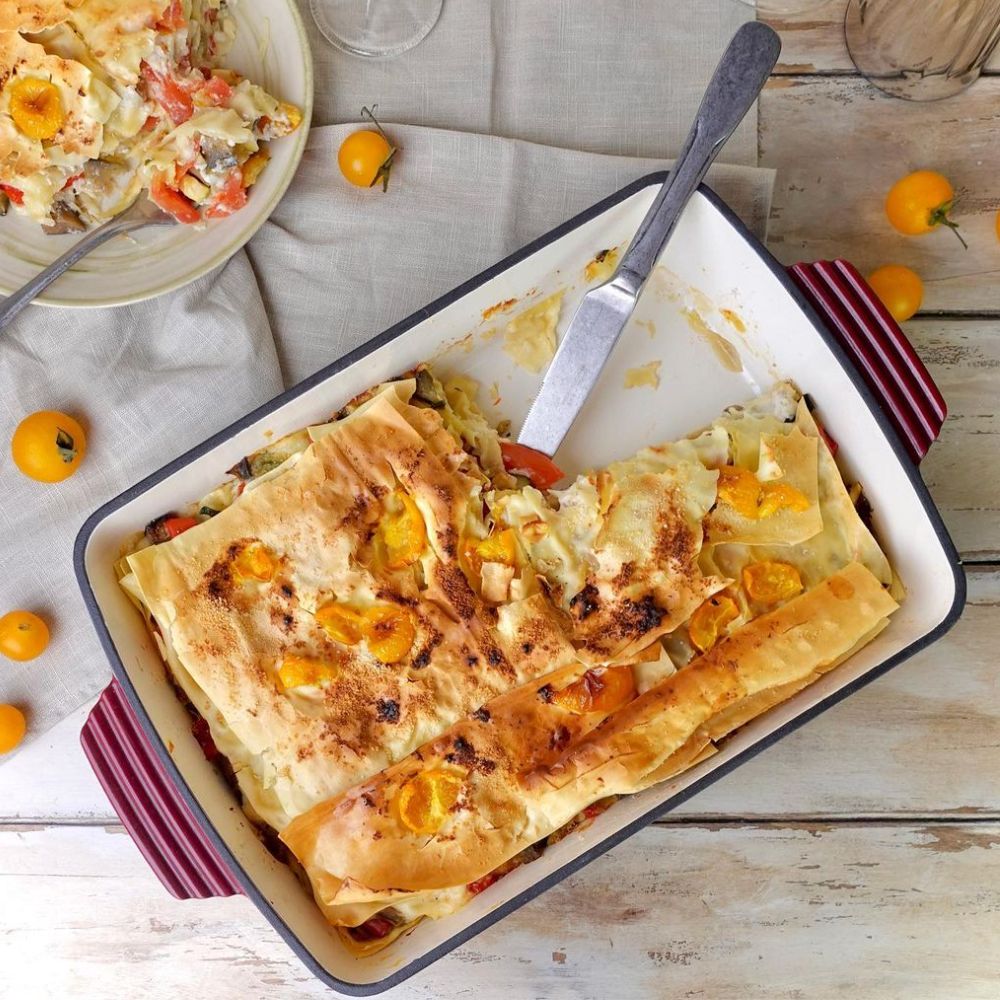 Plat à gratin, rectangulaire, fonte, compatible induction