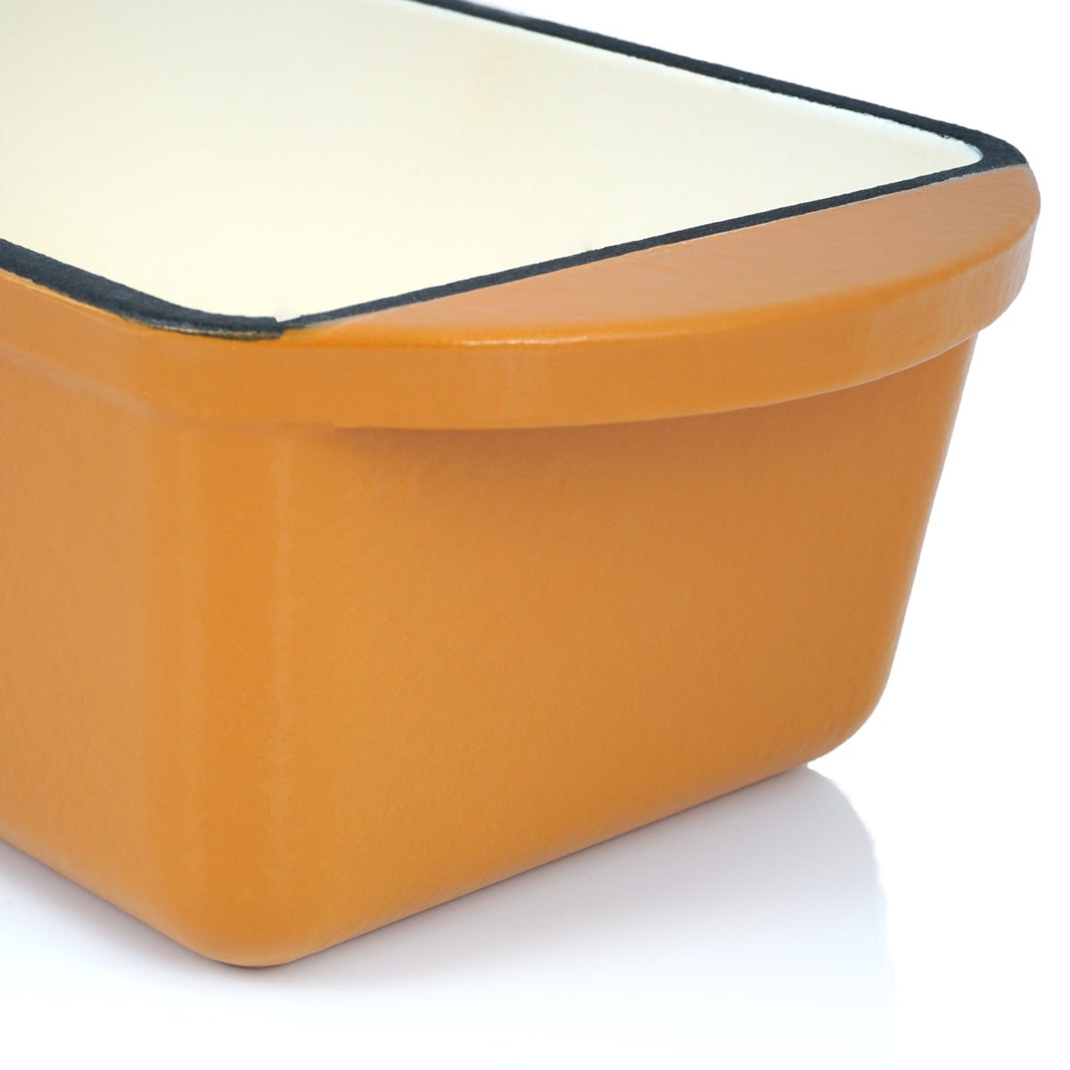 Roaster set, 3-piece, cast iron, enamelled