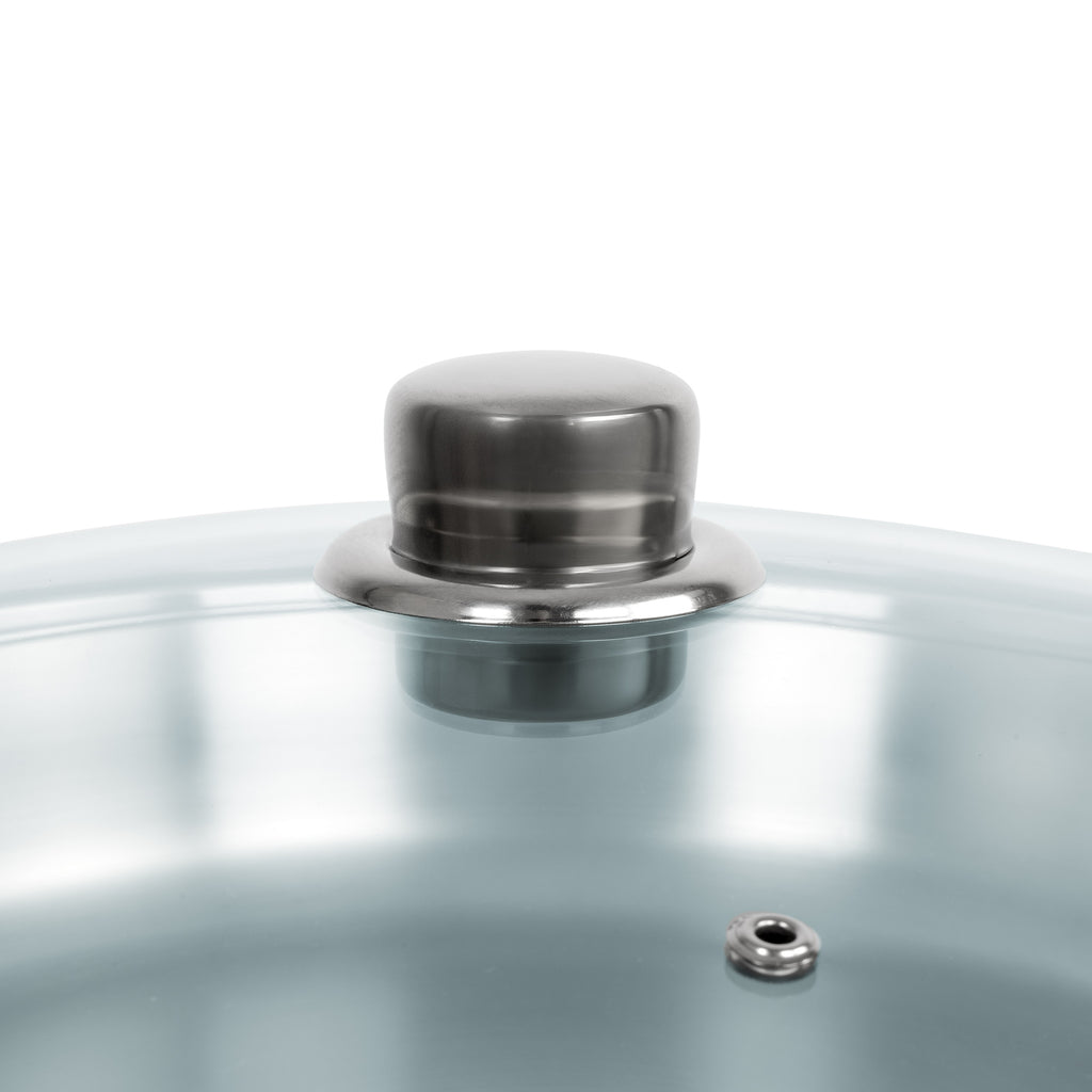 Chafing Dish, acier inoxydable, 4 litres, rond, chauffe-plat