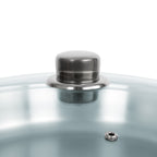 Chafing Dish, acier inoxydable, 4 litres, rond, chauffe-plat