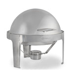 Chafing Dish, Edelstahl, 6 Liter, rund, Speisenwärmer