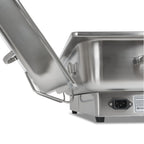 Chafing Dish elektrisch, Edelstahl, GN 1/1 Behälter, 9 Liter, bis 80°C inkl. Display