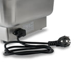 Chafing Dish elektrisch, Edelstahl, GN 1/1 Behälter, 9 Liter, bis 80°C inkl. Display
