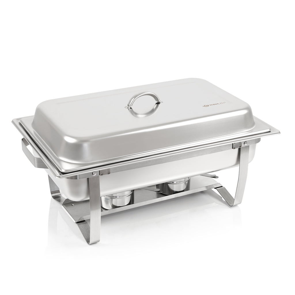Chafing dish, stainless steel, food warmer