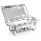 Chafing dish, stainless steel, food warmer
