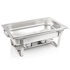 Chafing dish, stainless steel, food warmer