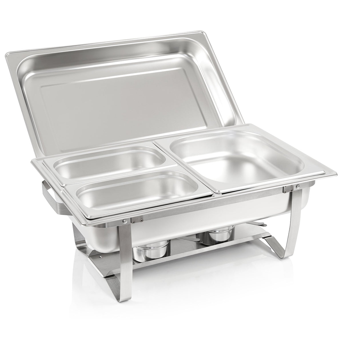 Chafing dish, stainless steel, food warmer