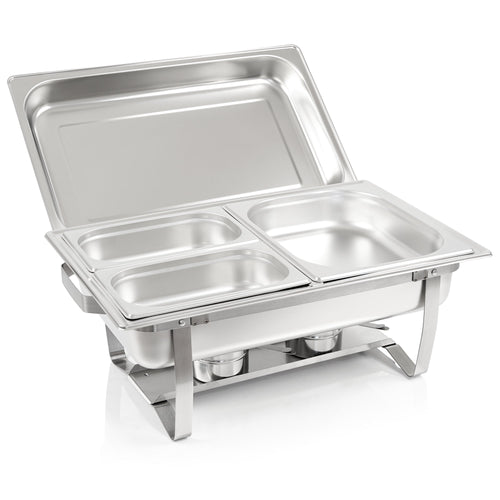 Chafing dish, stainless steel, food warmer