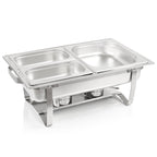 Chafing dish, stainless steel, food warmer